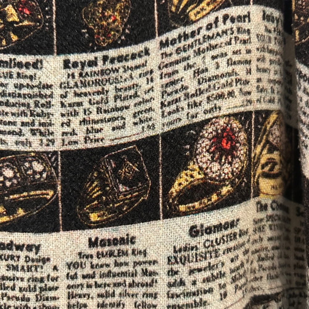 Fashion Brand Company Rings Print Dress - Picture 2 of 4